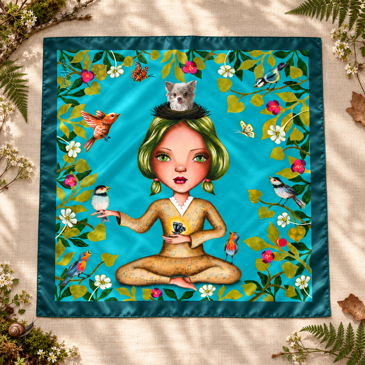 Blu Scarf