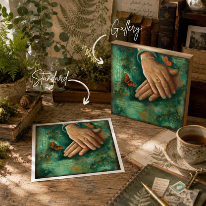Ses mains, désormais souvenirs